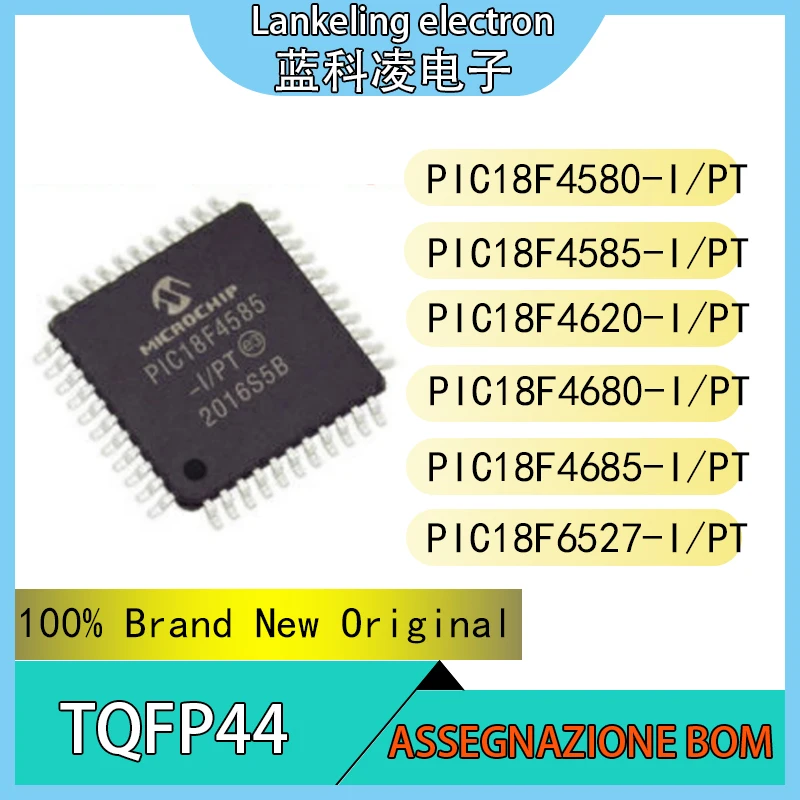 

PIC18F4580-I/PT PIC18F4585-I/PT PIC18F4620-I/PT PIC18F4680-I/PT PIC18F4685-I/PT PIC18F6527-I/PT Integrated circuit TQFP44