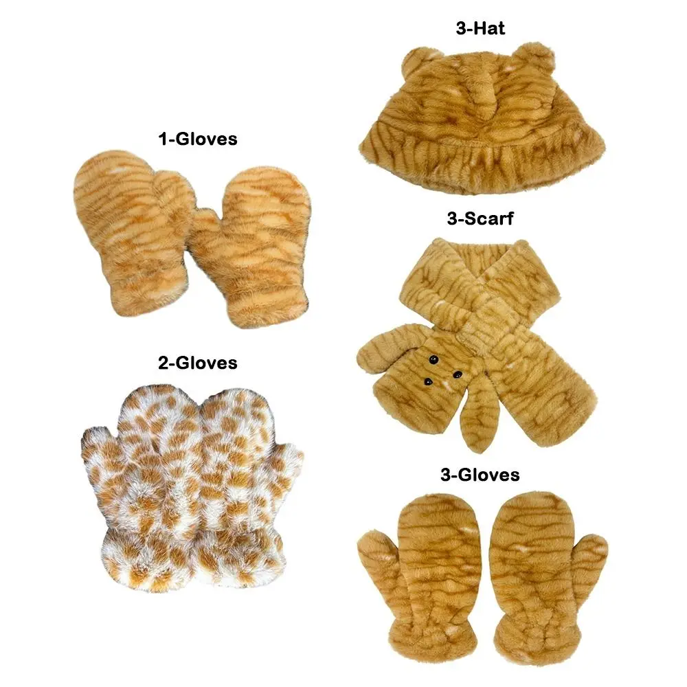 لطيف الكرتون الحيوان الجلد قبعة الدفء حماية الرقبة النمر شريط وشاح حماية الأذن الدب الأذن فيشر قبعة الخريف الشتاء