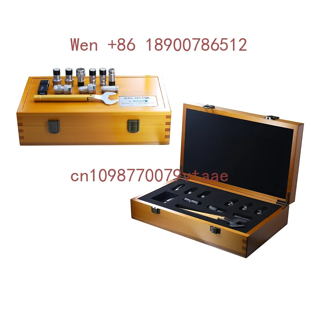 Gwave High Frequency N Female&Male Open Short Load Adapter 50 Ohm Brass/Stainless Steel Calibration Kit DC 9 GHz RF RoHS