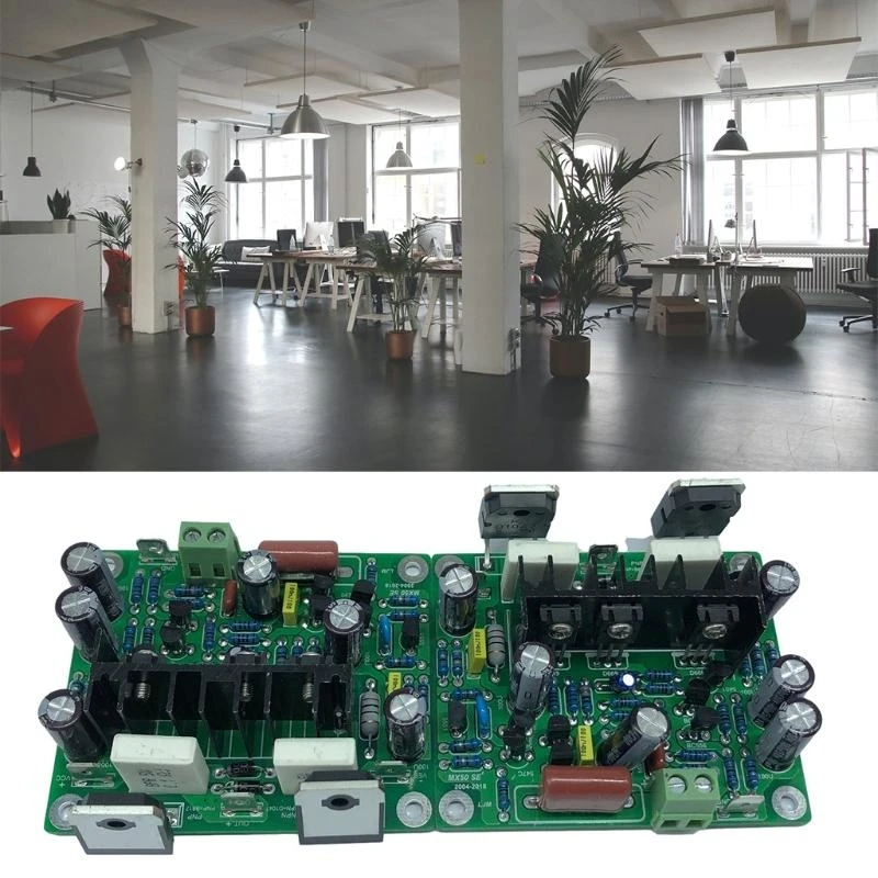 

Dual Channel Power Amplifier Assembly Amplifiers Board Two Boards Insulation best sale