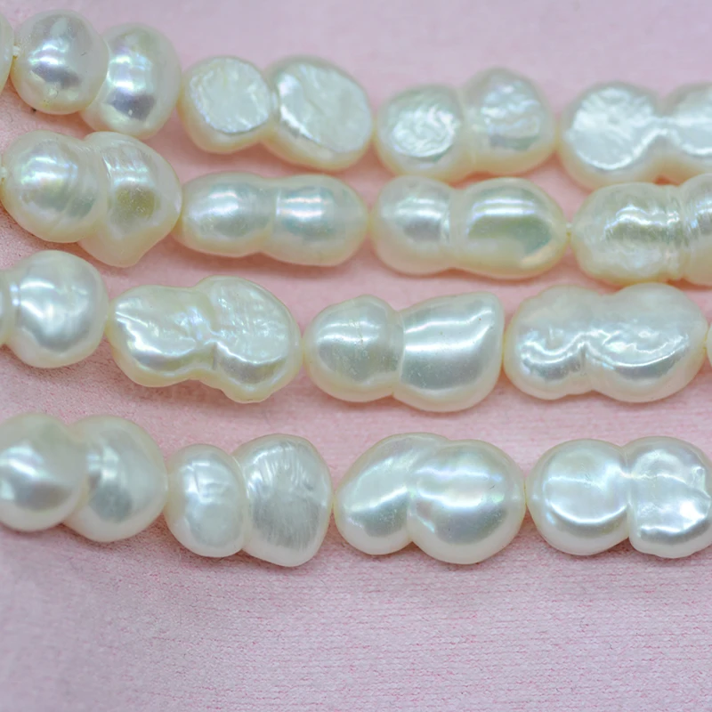 4 strands / lot 8-9mm unique. classic. Natural, 8-shaped, baroque pearl, Loose Pearl. DIY craft lovers best collection 15