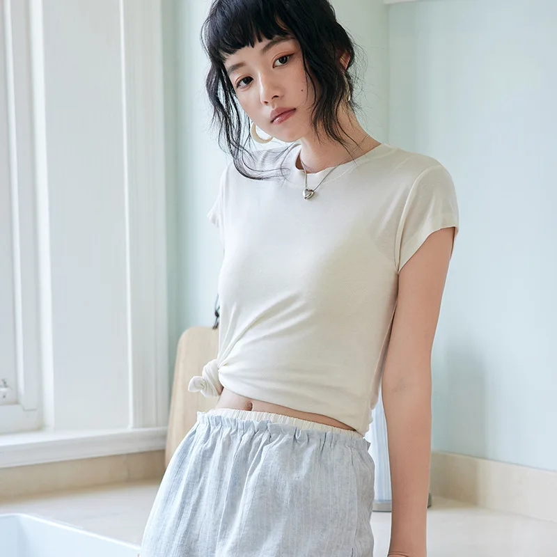 Spring and Summer 2025 New Casual Pants Women's Thin and Light Breathable Trousers High Waist Wide Leg Trousers