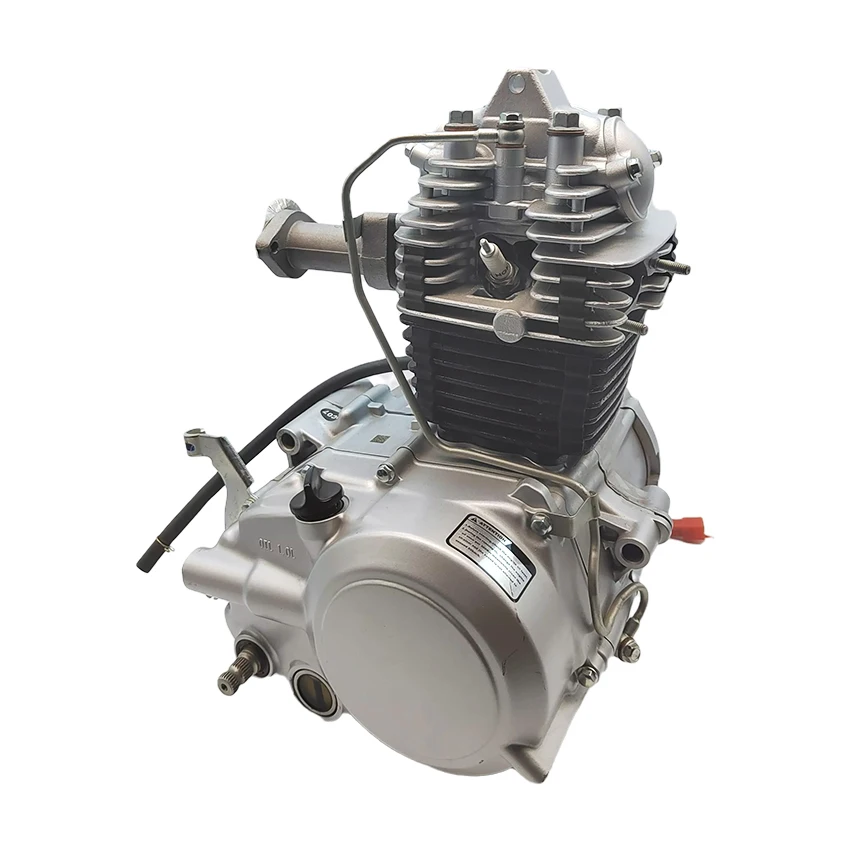 High Quality Motorcycle BAJAJ100 100cc Air-cooled Manual Clutch Complete Motor Engine(ZS153FMG)Assy With 4-Stroke CDI Kick Start