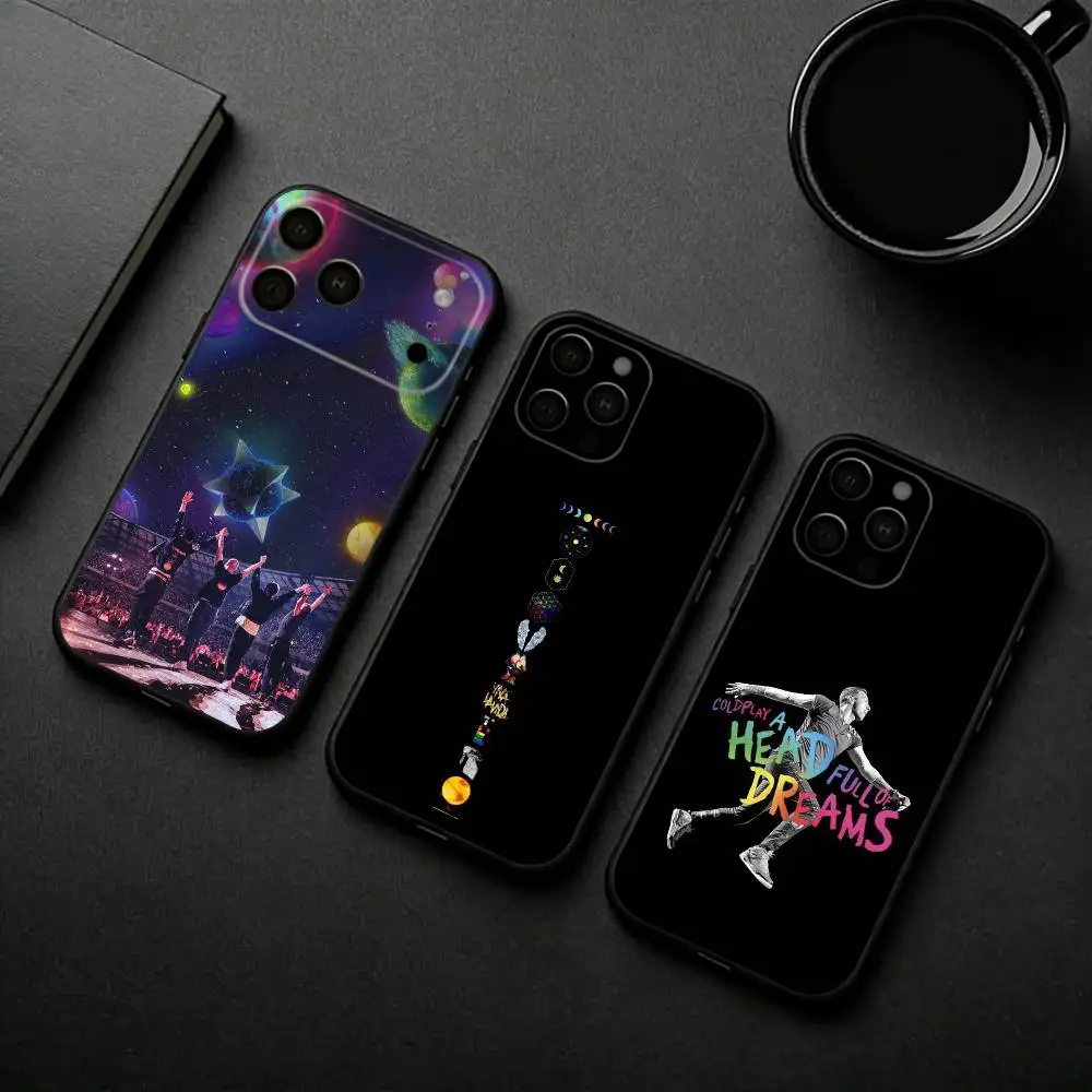 

Eco-conscious C-Coldplay Band Phone Case Silicone Soft For IPhone 17pro 16 15 14 13 12 11 X XR Plus Pro Max Plus
