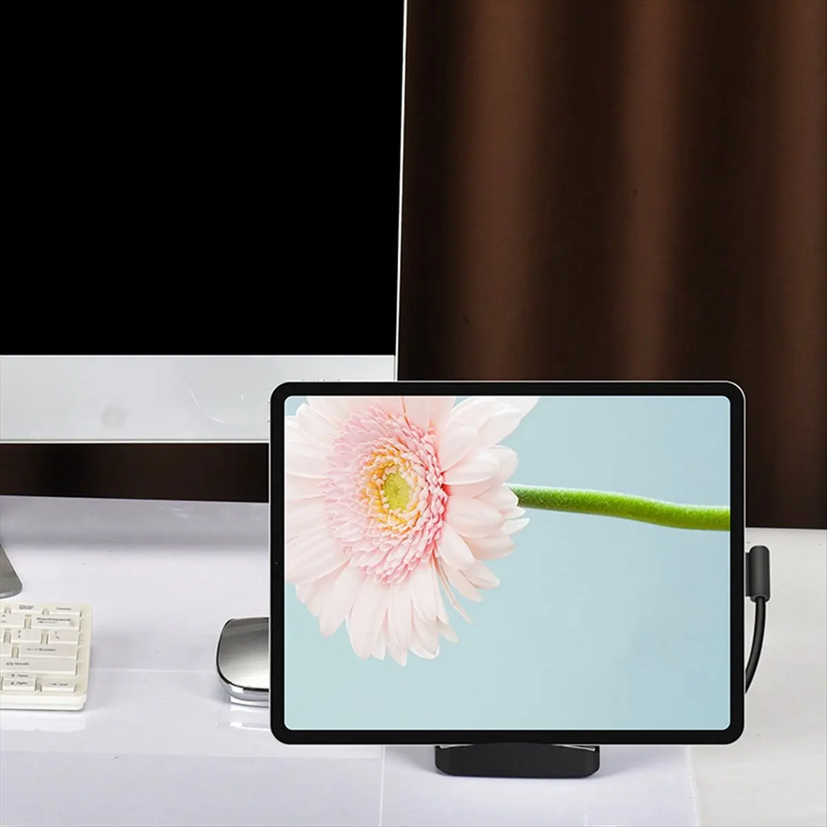 

Док-станция ABFKing Type C для HDTV с держателем для телефона, подходит для мобильных телефонов и ноутбуков, расширение USB-порта
