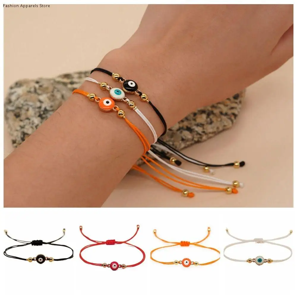 

Vintage Greek Eye Demon Eye Bracelet Pulseras Handmade Lucky Red Rope Hand Rope String Fortune Bracelet Women