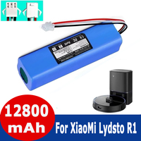 Original 12800mAh Li-ion Battery For Lydsto R1,Roidmi Eve Plus ,Proscenic M7 MAX, M7 Pro,M8 Pro,U6, Lenovo LR1 Vacuum Cleaner