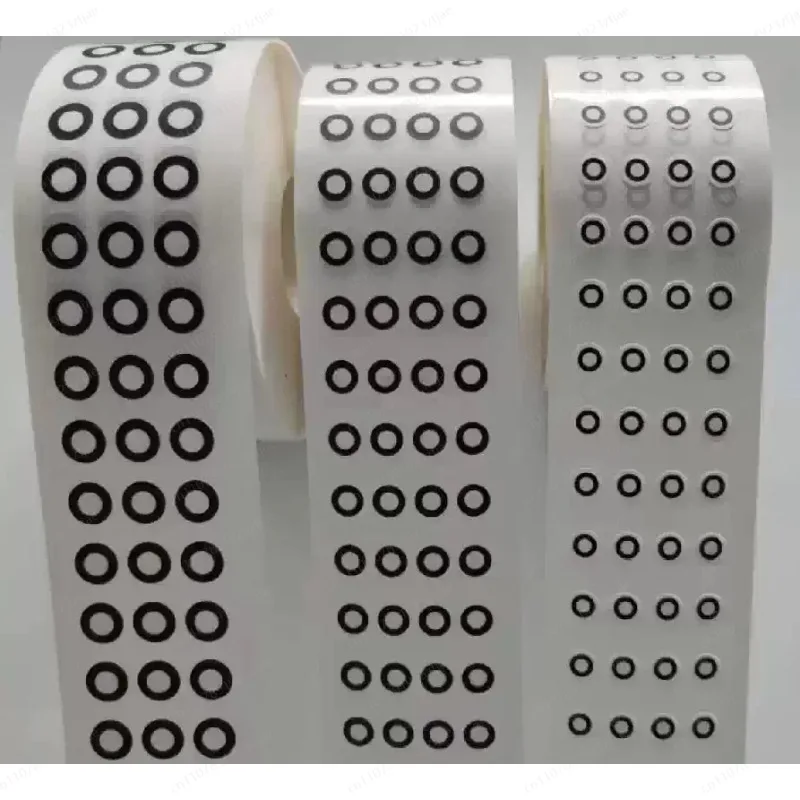 Matte Black 3D Scanner Markers High Reflective Dots for GOM 3D Scanning Measurement
