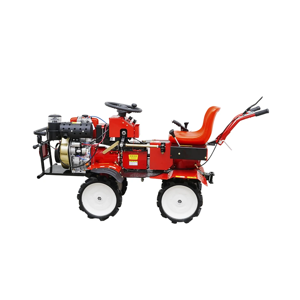 High Quality Agricultural Sitting Cultivator Cultivator Agricultural Power Mini Tractor