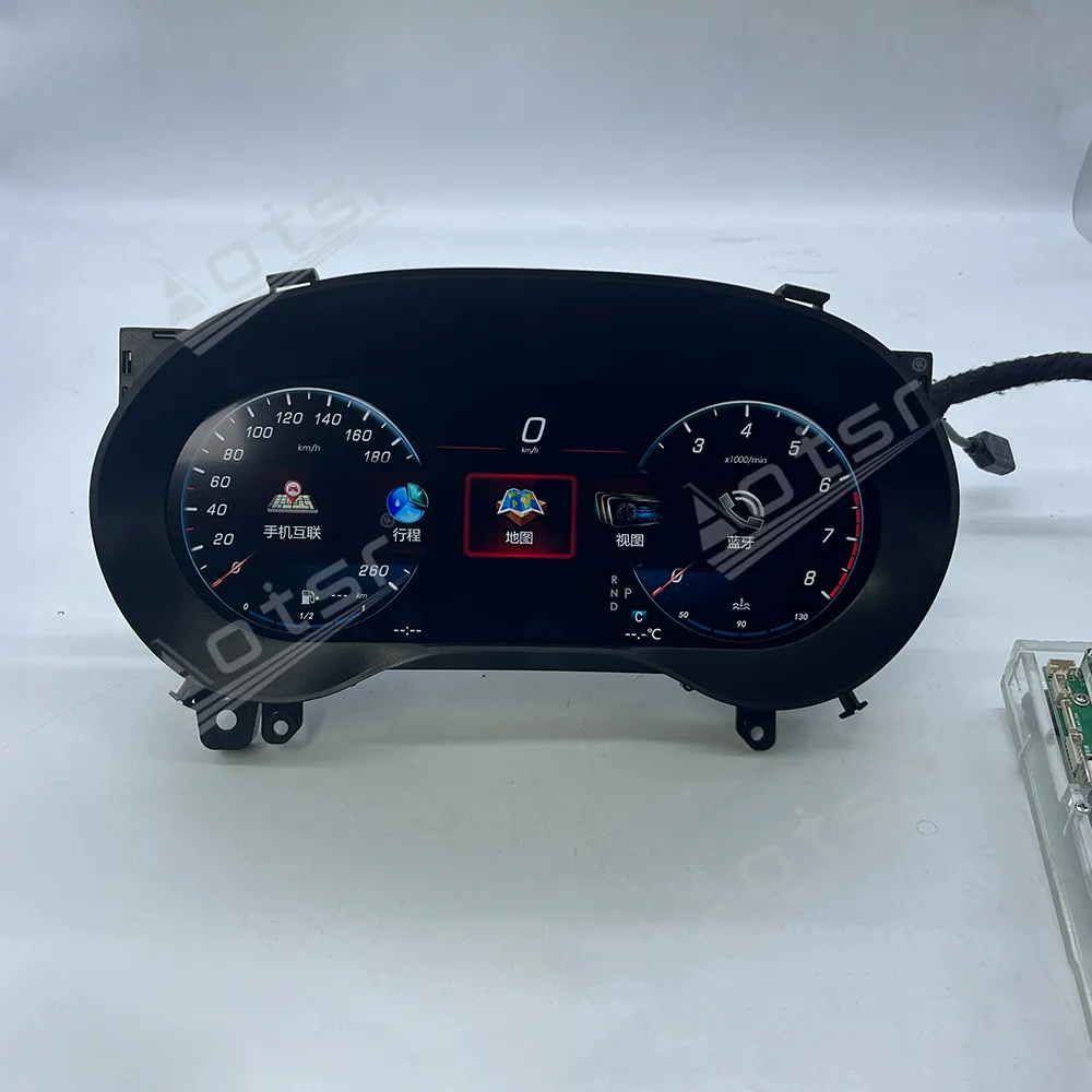 Digital Cluster Odometer Screen For Mercedes-Benz GLA 2013-2019 A-Class 2013-2017 instrument panel Virtual Cockpit Speed Meter