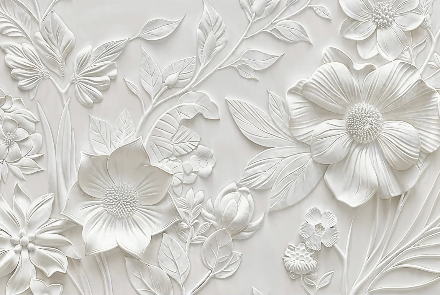 Custom-Sized Murals Reliefs Fl - 3D Printing Heat Resistant Material ulasan dan harga