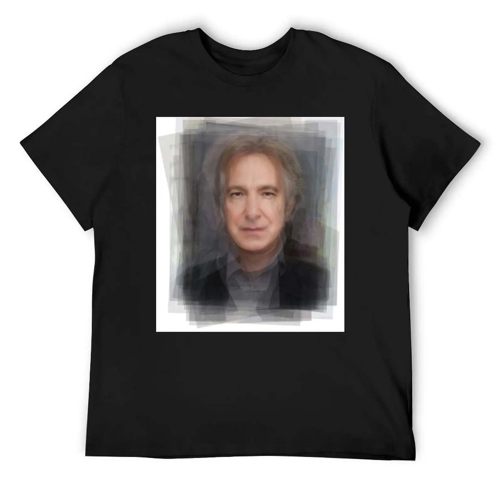 

Alan Rickman Severus Snape Portrait Overlay T-Shirt essential t shirt graphic t shirts cute clothes mens graphic t-shirts anime