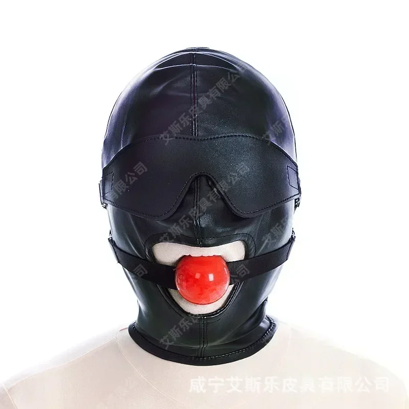 ألعاب الجنس Bdsm عبودية القيود اكسسوارات مجموعة الجنس صنم لعب للأزواج المرأة الوثن أقنعة جلدية الغمامة