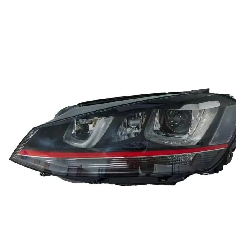 Used Headlight Car Head Lamp for 2015-2017 7 GTI D3S Bulb Shape Lens/Housing VW2518117 5GM-941-753A
