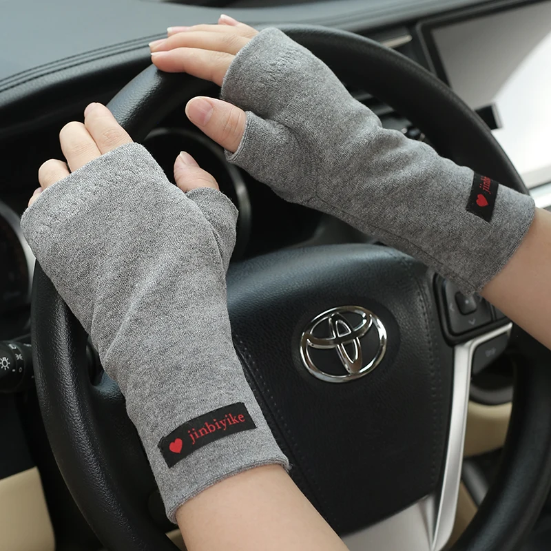 

Warm Fingerless Gloves For Men Women, Winter Coldproof Gloves Arm Warmers For Outdoor Sports Driving And Riding