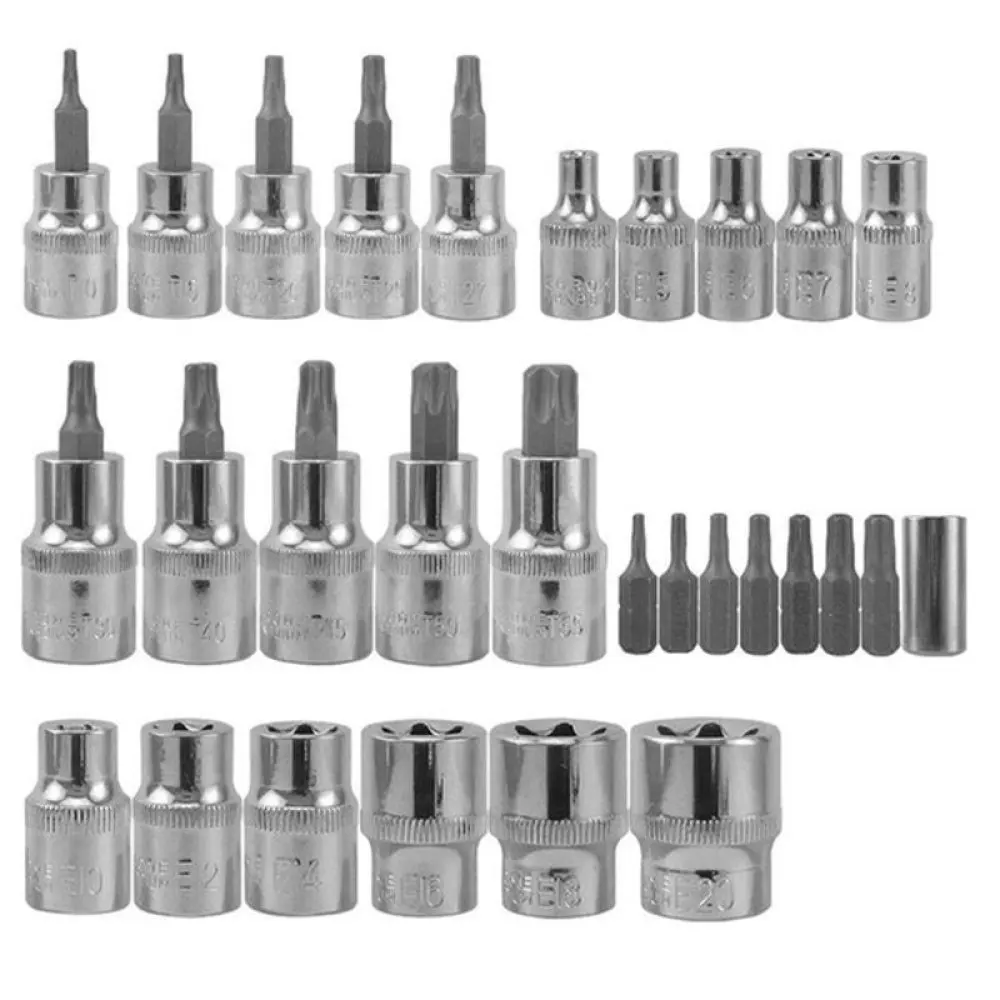 29Pcs E Type Torx S…