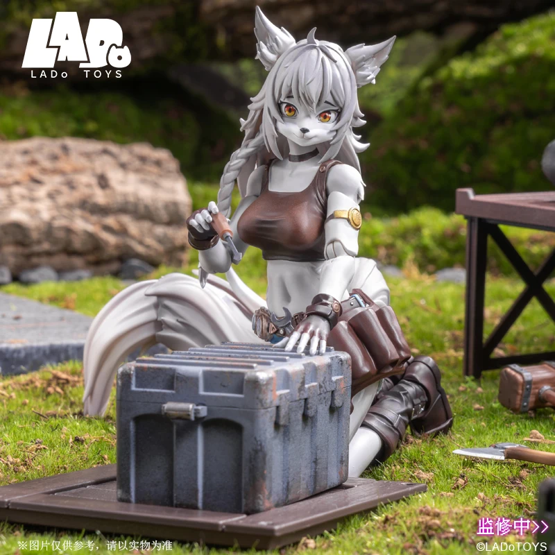 

In Stock LADOTOYS ERA 001 Liya Fixer Ver. Action Figure Model Repairer Wolf Girl Animation Model Figure PVC Toys Collection Gift