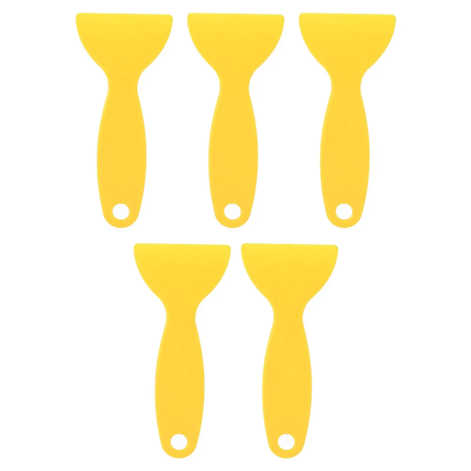 

Набор шпателей для 3D-принтера из 5 гибких скребков из смолы для легкого удаления и очистки печати, совместимых с большинством 3D-принтеров