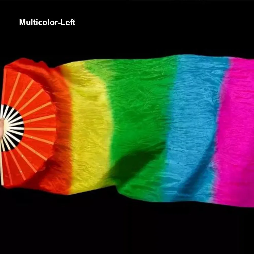 

Веер для танца живота 50 см, градиентный, разноцветный, для тренировок, аксессуар для танцовщиц, для правой/левой руки, для квадратных танцев