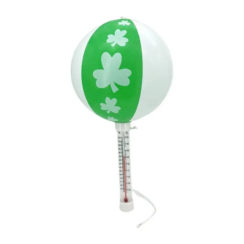 

Floating Pool Thermograph Floating Accurate Temp Gauge Swimming Pond Accessories Easy To Read Temperature Test Equipment For