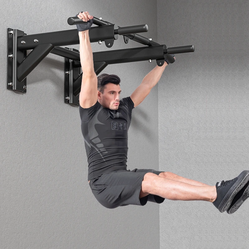 

Pull-up device household indoor horizontal bar punching wall fixed wall horizontal bar sandbag rack fitness equipment