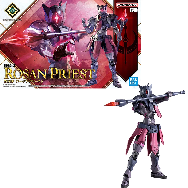 Bandai Genuine 30MF ROSAN PRIEST CLASS UP ARMOR ROSAN BISHOP Anime Action Figure Collectible Assembly Model Toys Ornaments Gift