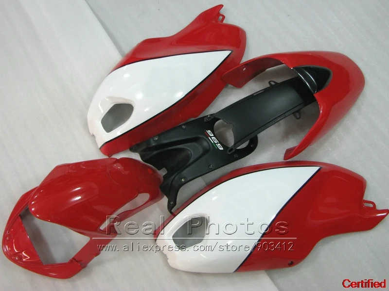 

Injection 100% Fit For Ducati Monster 696 Dark Red White Black Bodywork Fairings Set Monster 796 HR65