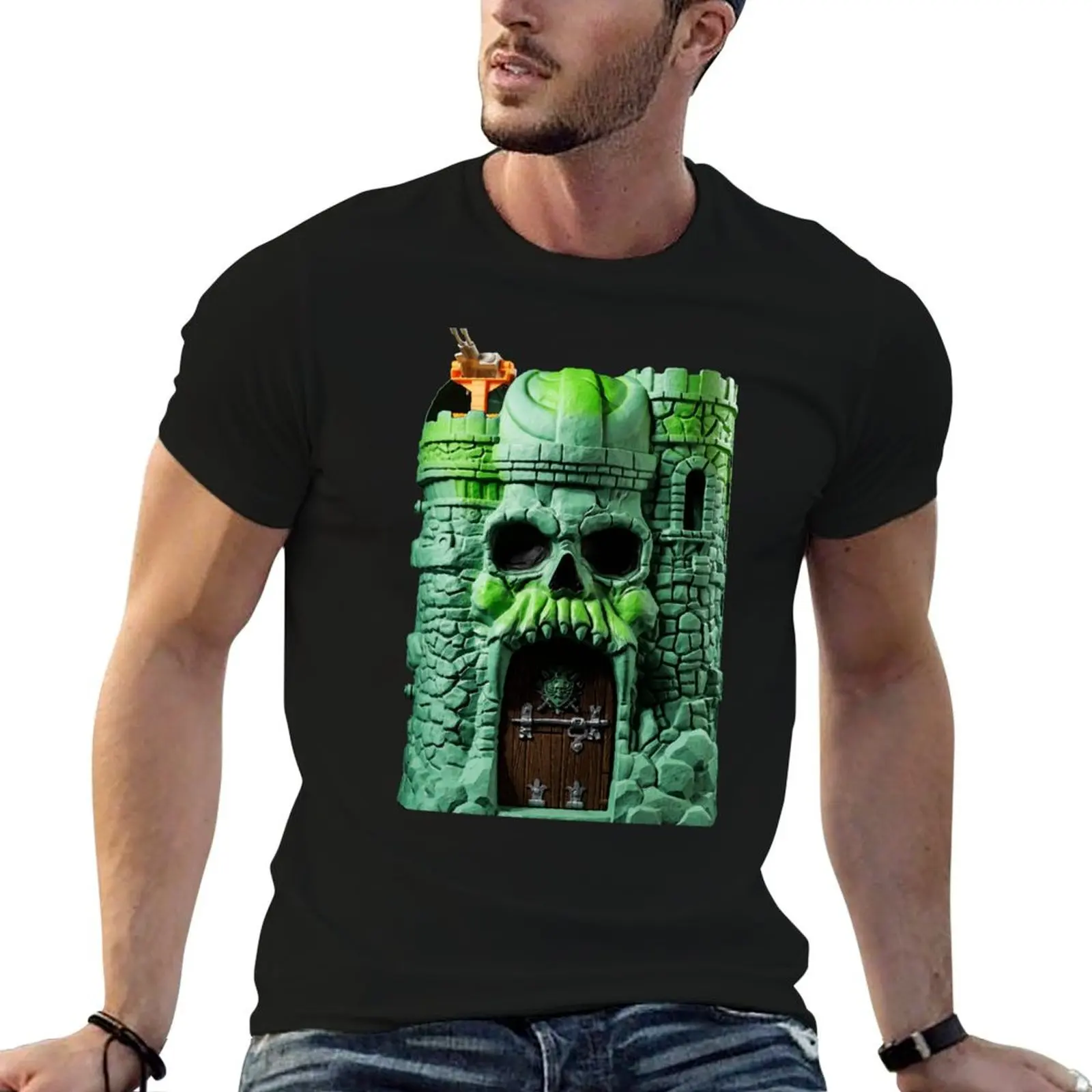 Castle Grayskull Tri-blend T-Shirt anime shirt oversized sports fans outfits for men