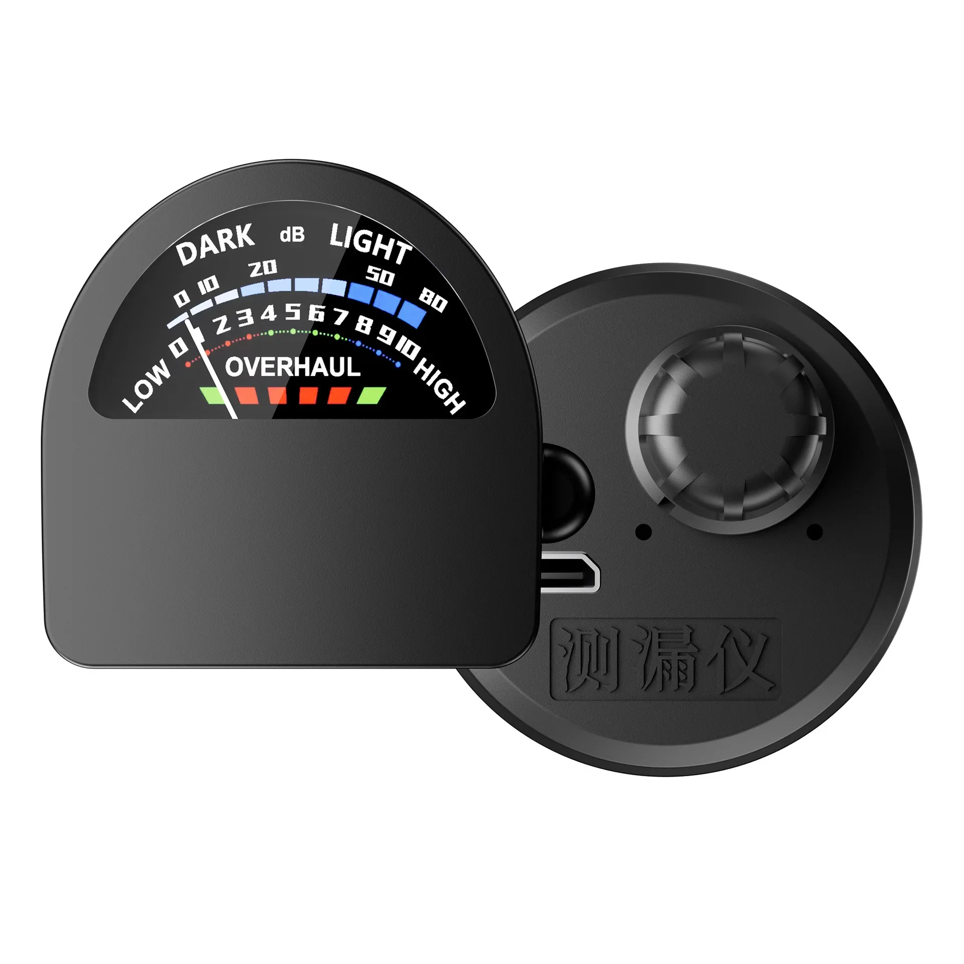Adapted for F01 Leak Detector Audio Acoustic Wave Display Detection Strength Scale Meter Audio Field Strength Visualizer