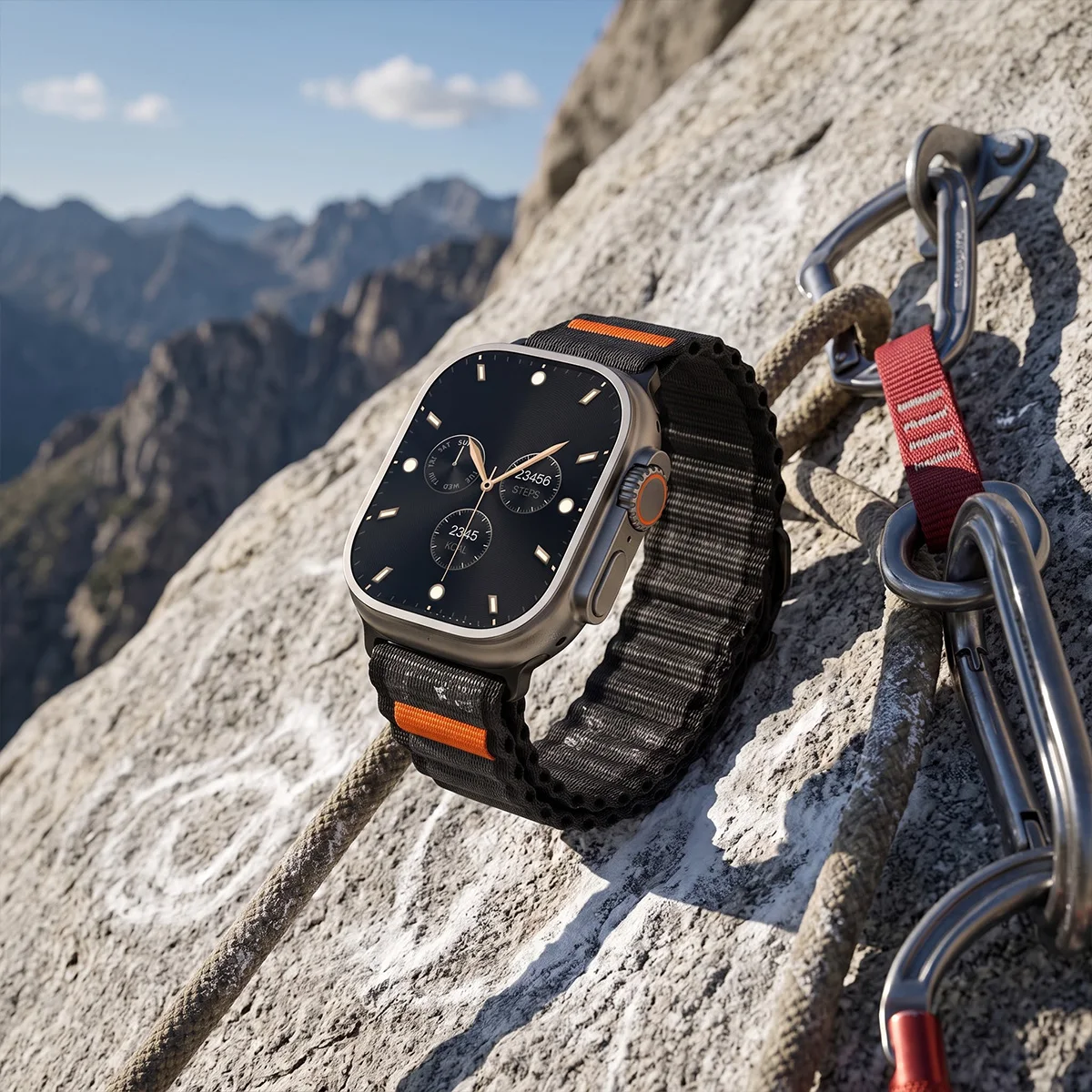 Alpine Loop Armband für Apple Watch Ultra 4/3 S12 11 10 9 8 Atmungsaktives Sportarmband für Iwatch 49 46 44 42 40 38mm Ersatzarmband – Detail 8
