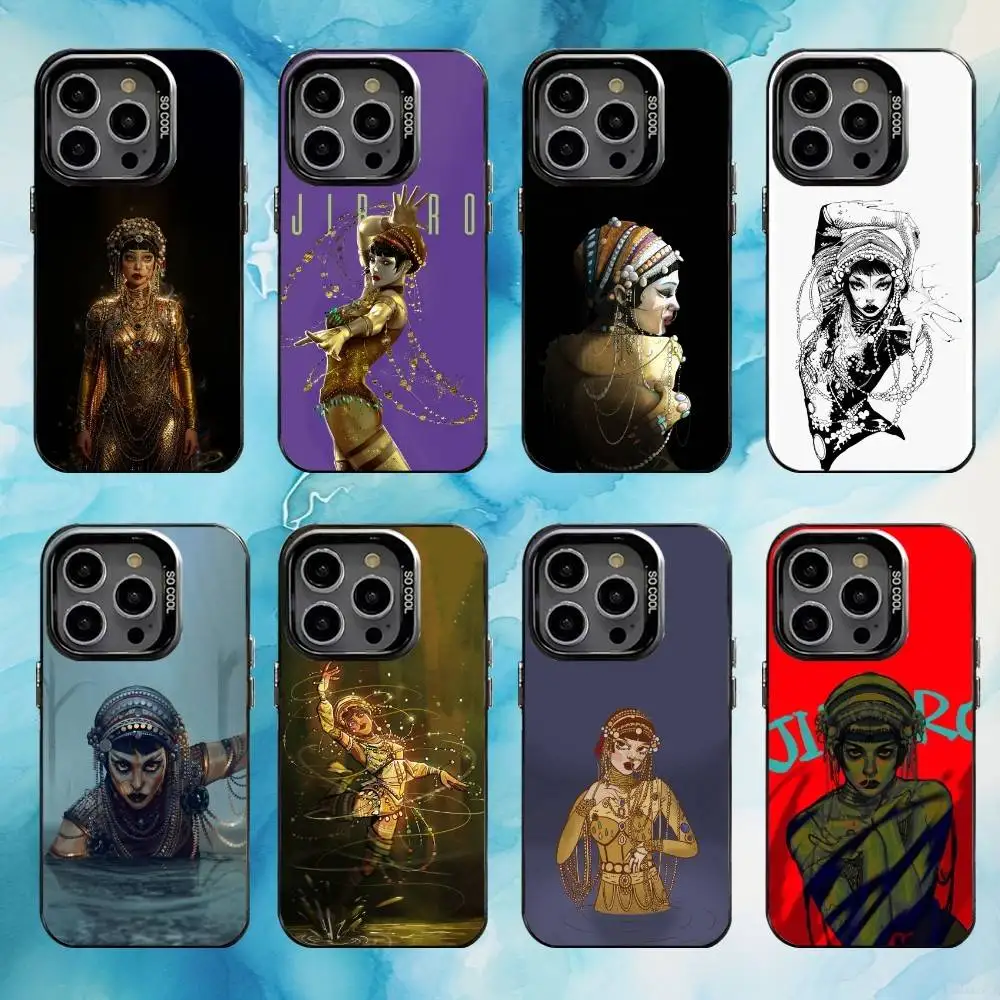 

The Short Film J-Jibaro Phone Case For iPhone17,16,15,14,13,12,11 Plus,Pro Max Black Candy silver phone case