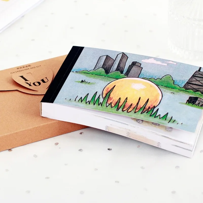 

Книга для переворачивания рук с кольцом, ожерельем, подарок, креативное анимационное предложение для щенка, исповедь, артефакт, китайский подарок на День святого Валентина