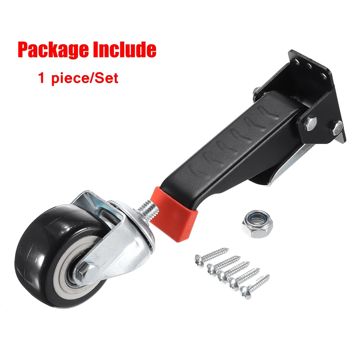 Heavy Duty Workbench Casters Kit Retractable Caster Wheels for Workbenches Machinery and Tables