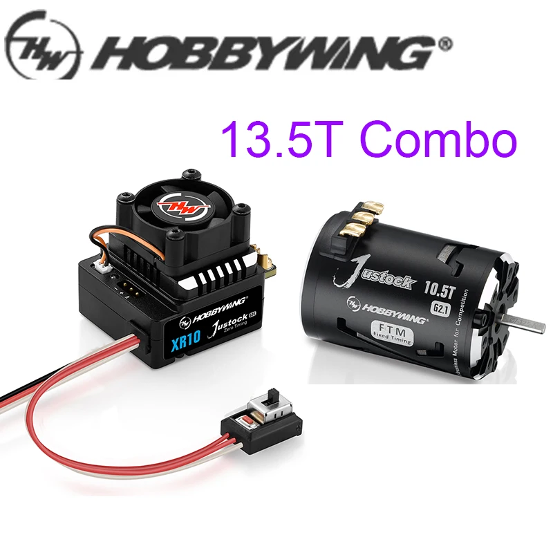 HOBBYWING XERUN XR10 JUSTOCK G3S 60A ESC 3650 Brushless Motor for 1/10 1/12 RC Car