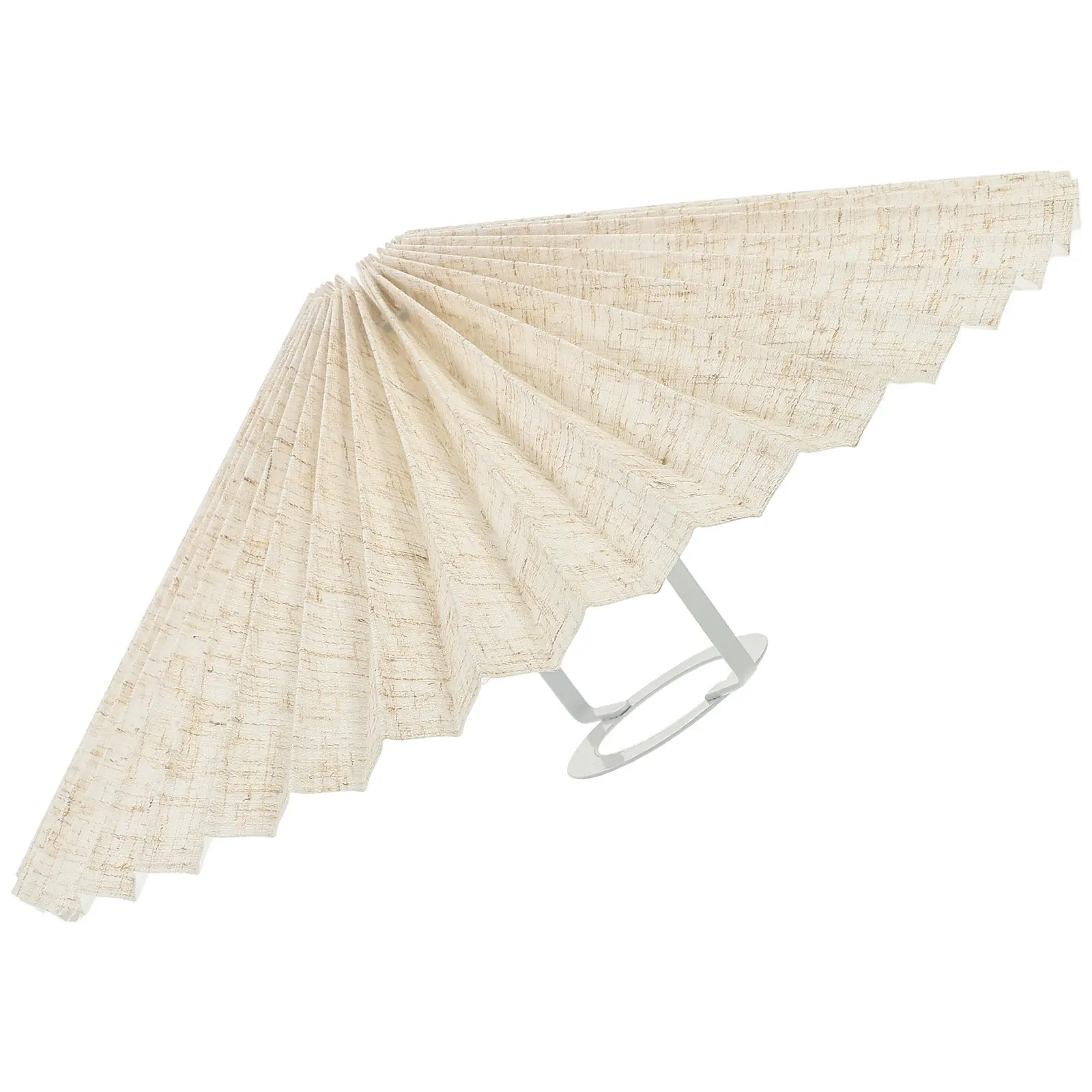 Pleated Fabric Lamp Shade Stable Wear-Resistant Lampshade Replacement for Desk Floor Table Lamp Indoor Light Accessory