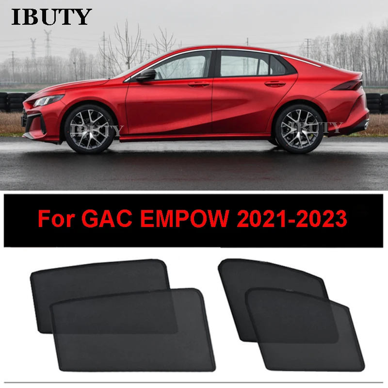 

For Trumpchi GAC EMPOW 2021-2023 Magnetic Sun Shade Sunshield Side Window Mesh Curtains UV Heat Protection Sunscreen Sun Visor