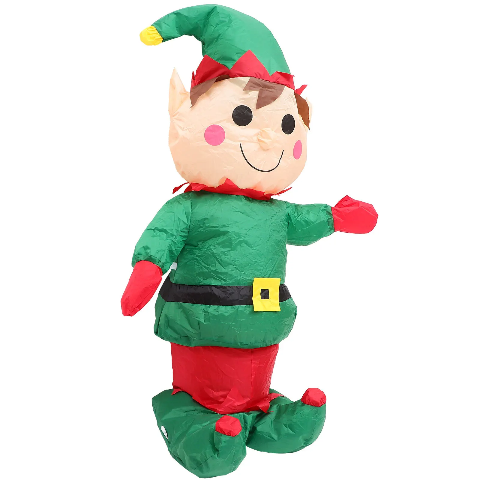 

1 set 1 Set Inflatable Luminous Elf Christmas Decor For Outdoor Indoor Party Garden Decoration Supplies Inflatable Xmas Party