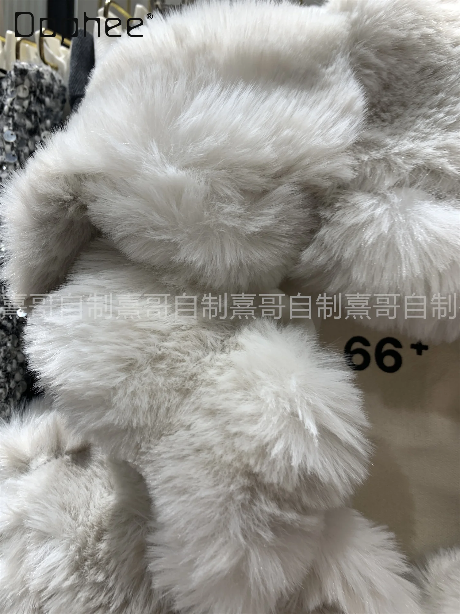 Autumn Winter New Korean Fashion Versatile Slim Sleeveless Hooded Vest Eco-Friendly Fur Coat Women Trendy Warm Faux Fur Vest