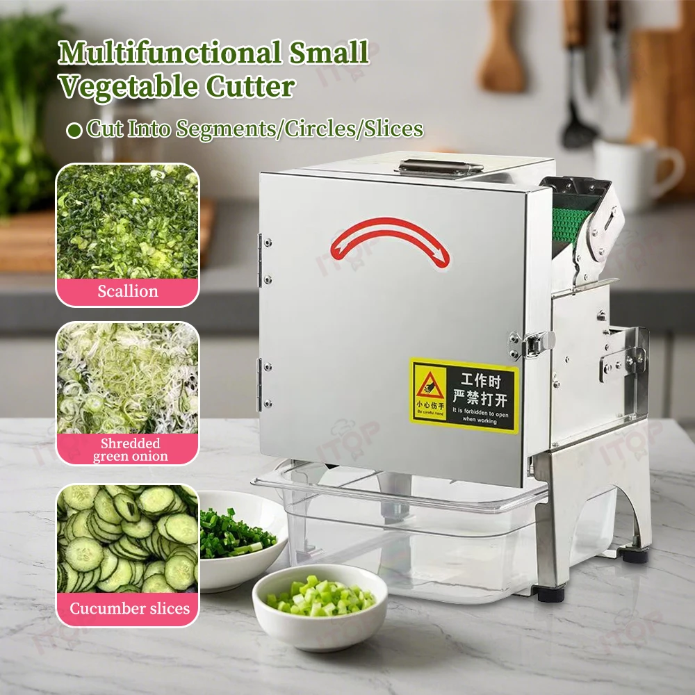 Electric Vegetable Cutter Machine For Home Restaurant Kitchen New Condition Parsley Onion Cutting Equipment Factory Supply