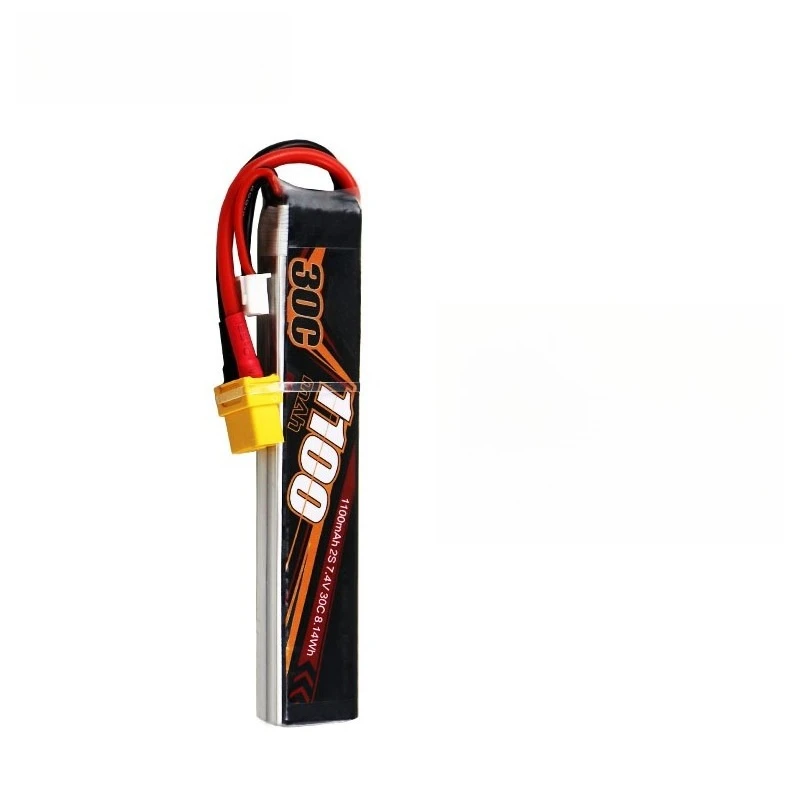 Batería de litio XT30 de 1100mAh 30C 2S/3S para pistolas de juguete eléctricas y baterías recargables de coches con control remoto