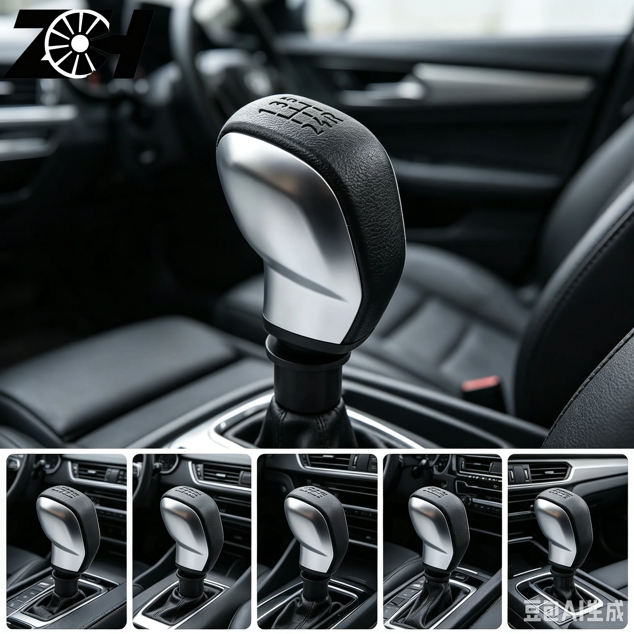 5 Speed Leather Manual Gear Shift Knob Fit For PEUGEOT 106 206 306 107 207 307 407 301 CITROEN C4 SAXO XSARA PICASSO Xantia