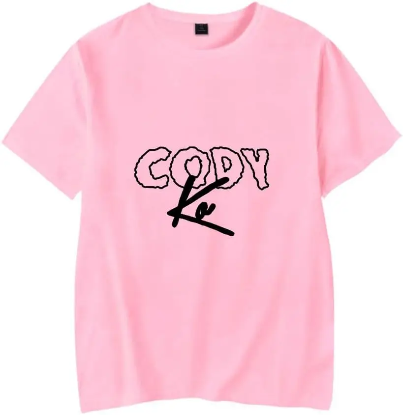 Cody Ko T-Shirts Boys Girls Fashion Tee Men Ladies Cool Summer Short Sleeve Shirts XXS-4XL