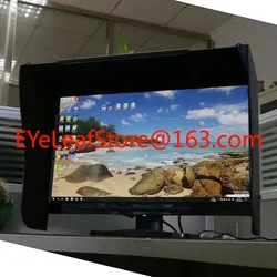 17-28 Inch Screen Width Adjustable 71cm Desktop Computer Monitor Hood Tinted Shade Light Barrier Sun Visor