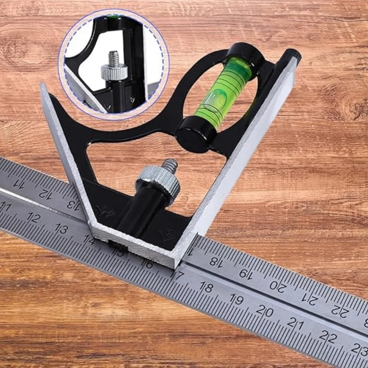 مزيج مربع الفولاذ المقاوم للصدأ نجار حاكم أداة قياس تأطير مربع مربع أداة ل رافتر التزيين الدرج تسقيف