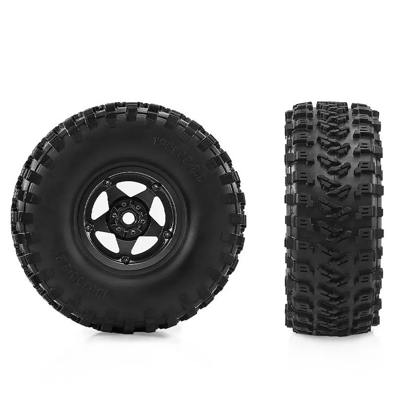 2.2 Inch Climbing Car Metal Wheel Hub 135mm Tire for CROSS YK TRX4 SCX10 H8H RC Car Metal Upgrade OP Accessories Parts