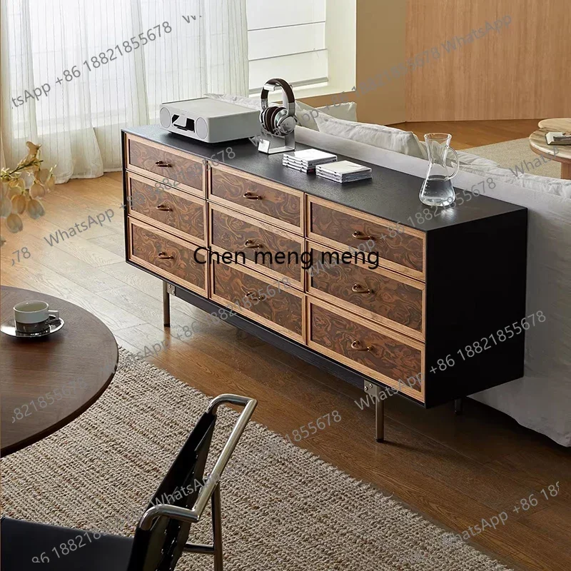N138  Wood Makeup Living Room Cabinets Desk Filing Perfume Coffee Living Room Cabinets Bookcase Storage Gabinete Trendy Furnitur