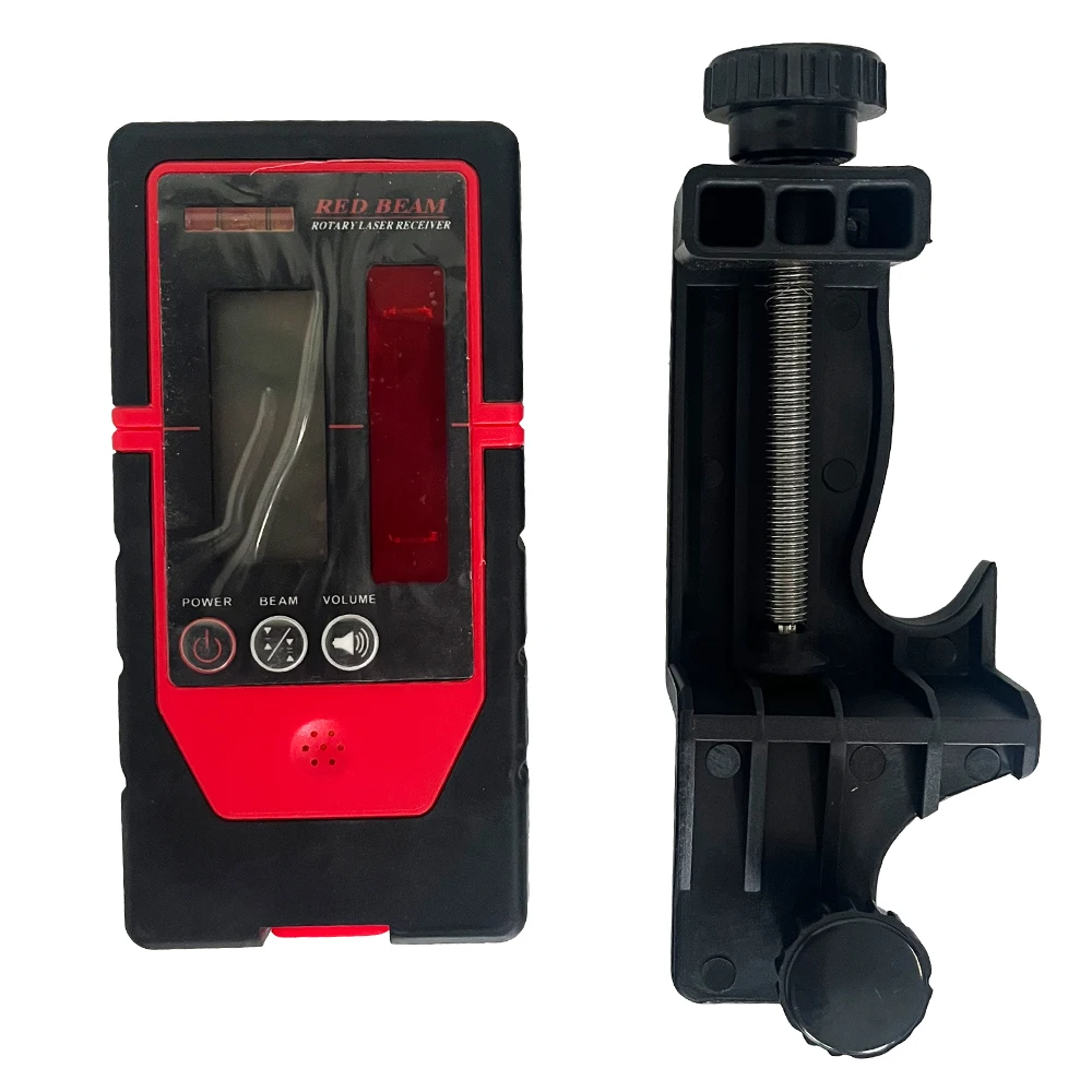 Heipoe JP1400 Receptor laser rotativo Detector de alcance de trabalho de 300 m para feixe verde ou feixe vermelho nível de laser rotativo