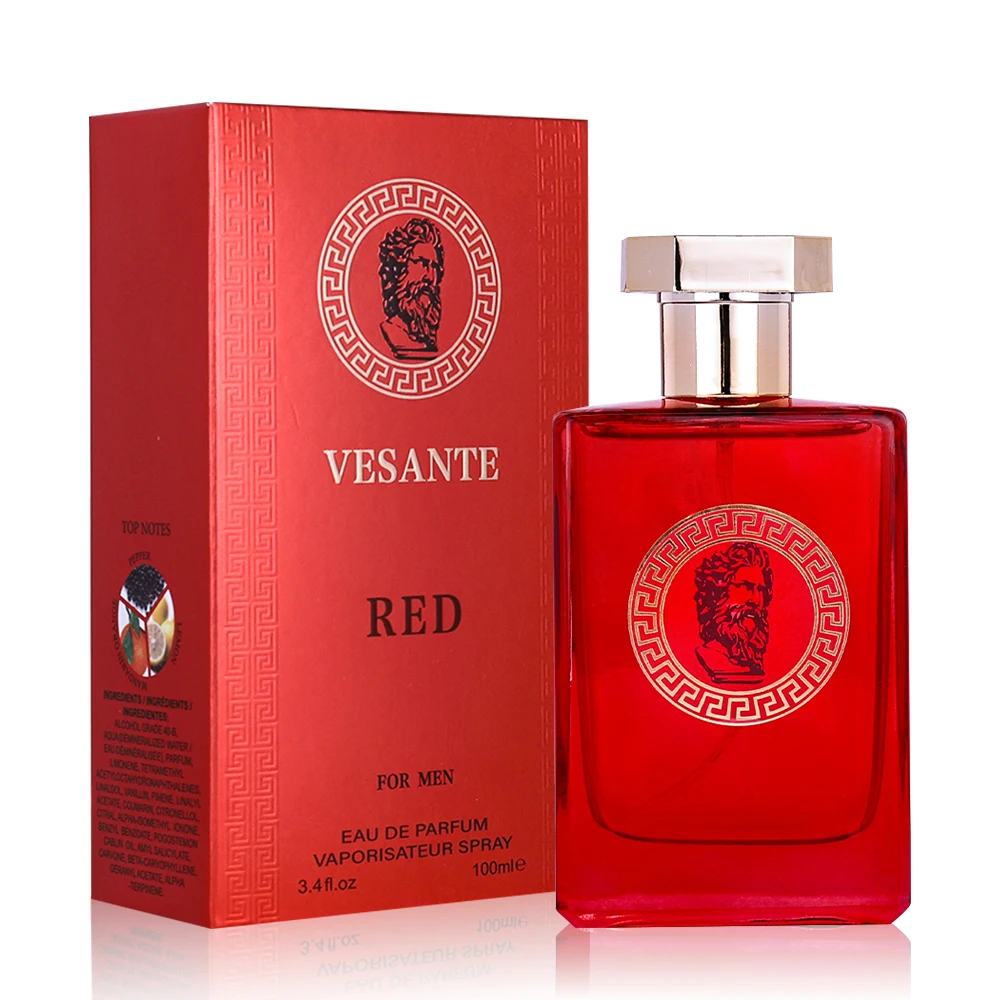 

3.4 Fl Oz Men's Eau De Cologne Spray, Long-Lasting Perfume - Notes of Mandarin Orange, Pepper wood, Perfect for Dating Vanilla,