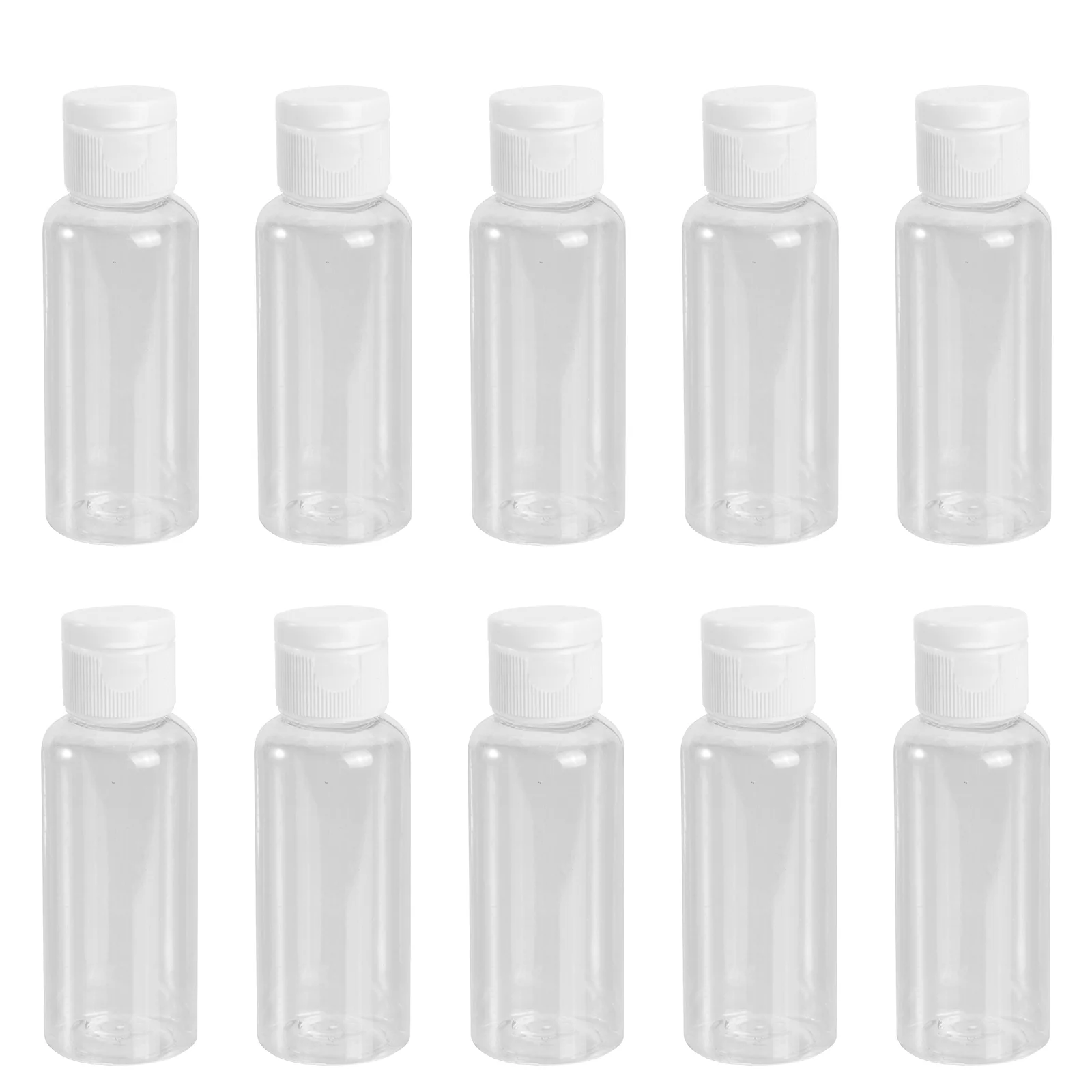 

10 Pcs 50ml Bottle Travel Containers Spray Squeeze Bottles Shower Gel Soap Body Wash