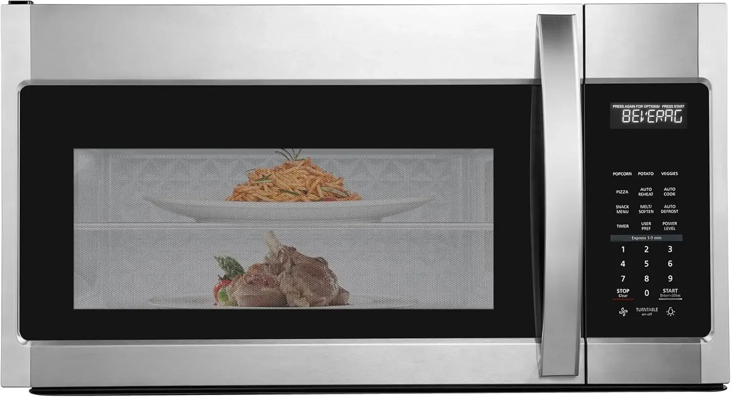 Over The Range Microwave Oven with One Touch, 1000 Watts, 400 and Sensor Cooking